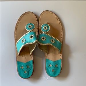 Jack Rogers teal 9